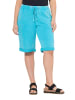 Ulla Popken Shorts in tiefes aqua