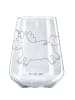 Mr. & Mrs. Panda Rotweinglas Einhorn Happy ohne Spruch in Transparent