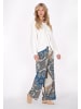 usha FESTIVAL Women Pants in blue multicolor