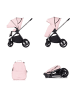 Chipolino Kombikinderwagen Encanto 3in1 in rosa