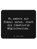 Mr. & Mrs. Panda Mouse Pad Spruch Künstlerin Visionen mit Spruch in Schwarz