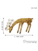 STAR Trading LED Rentier 'Sequini', gold, outdoor in Gold