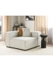 Beliani Sofaelement ARDAL in Weiß/Schwarz - (W) 120 x (H) 68 x (L) 120 cm