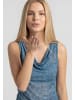 myMo Women Top in blue black