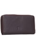 mano Don Tommas Geldbörse Leder 18 cm braun