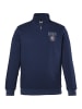 Men Plus Sweatshirt in navy blau