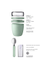 Mepal Lunchpot + Faltbarer Löffel Ellipse 500 + 200 ml in Vivid Blue