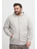 BLEND Kapuzensweatjacke BHAlton Zipthrough Big & Tall in Grau