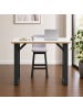 VCM  Bartisch Salia Stehtisch 138 x 50 Salia in Schwarz / Weiß