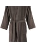Cawö Home Cawö Home Bademäntel Herren Kimono Uni 828 pepper - 37 in pepper - 37