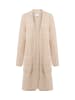 NÜMPH Cardigan mit Alapka-Anteil Nuzindi in beige - 0001