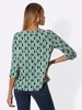 creation L Druck-Bluse in eucalyptus-jade-bedruckt