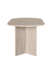 CALICOSY Esstisch SABLE in Travertin - (W)180  x (H)75  x (L)89,5 cm
