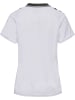 Hummel Hummel T-Shirt Hmlongrid Multisport Damen Atmungsaktiv Leichte Design Schnelltrocknend in WHITE/FORGED IRON