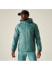 Regatta Regenjacke Wasserdicht packbar mit Kapuze in blau