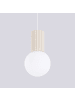 Nice Lamps Pendelleuchte ORBITAL 1 beige H 120 cm