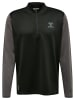 Hummel Hummel Zip Sweatshirt Hmlongrid Multisport Herren Atmungsaktiv Schnelltrocknend Nahtlosen in JET BLACK/FORGED IRON