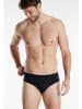 Götzburg Slip  2Er Pack X-Lastic in schwarz-dunkel-uni