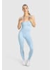 SMILODOX Jumpsuit Elsie in Hellblau