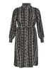 KAFFE curve Kleid KCalicia Loose fit in Black/White/Elephant Graphic
