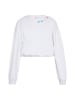 IZIA Damen Sweatshirt in Weiss