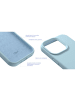 COFI 1453 Etteri Silicone Mag Kompatibel mit  iPhone 18 Pro / 17 Pro Hellblau in Hellblau