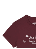 wat? Apparel T-Shirt Das Leben ist kein Ponyhof in Weinrot