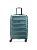 Delsey Meteor 4 Rollen Trolley L 78 cm mit Dehnfalte petrol