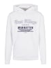 F4NT4STIC Basic Hoodie East Village Manhatten HOODIE in weiß