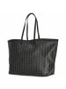 Lacoste Zely - Shopper 40 cm in monogram noir gris