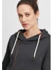 Oxmo Kapuzensweatjacke OXVicky Sweat Zip-Hoodie in Grau