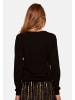 TOOCHE Pullover & Strickjacke "Pulli V-Ausschnitt" in Schwarz