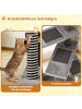 COSTWAY 2 in 1 Kratzbaum Hundetreppe 93 cm in Grau