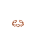 PURELEI Ring Heart Rosegold