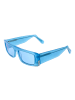 GCDS Unisex Sonnenbrillen Rechteck Blau