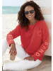 ELBSAND Sweatshirt in rot