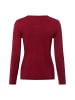 Marie Lund Strickpullover in bordeaux - 0005