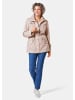 GOLDNER Jacke Longjacke aus fein strukturierter Ware in sand