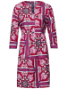 Street One Tunika Kleid mit Print in Rosa