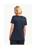 Jack Wolfskin Tshirt in Marine