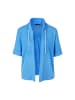 MARC CAIN Jacke im Materialmix in Blau