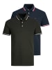 Jack & Jones Poloshirt 'Paulos' in dunkelblau