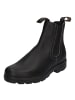 Blundstone Chelsea Boots Brogued Voltan Black Leather BLU1448-001 in schwarz