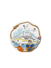 Blond Amsterdam Teller Holland-Amerika Linie SS Rotterdam in Bunt - 18cm