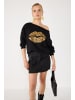 NO MATTER WHAT Sweatshirt, Black