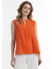 Albee Women Blusentop Mit Spitze in Orange