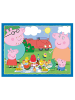 Peppa Pig 4 in 1 Kinder Puzzle Box Pig | Peppa Wutz | Ravensburger