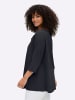 sheego 3/4-Arm-Shirt in tiefblau