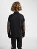 Hummel Halbreißverschluss Jacke Daumenlöcher Hmlblaze Multisport Kinder in BLACK/ORANGE