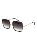 Bulget Frauen Sonnenbrille Quadratisch Mehrfarbig